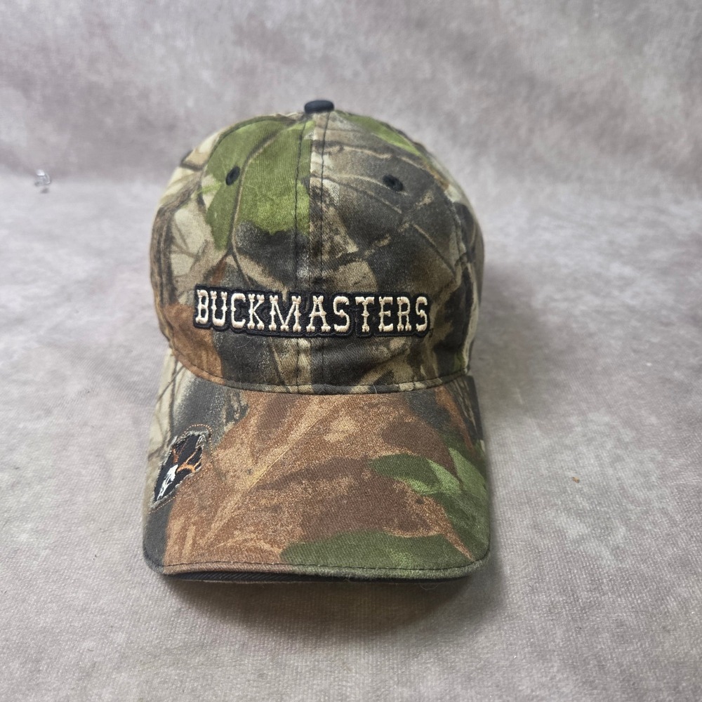 Paramount Outdoors Buckmasters Camo Hat Mens Adjustable Hunting Baseball Cap